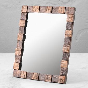 Зеркало Wood Imitation Edge Mirror