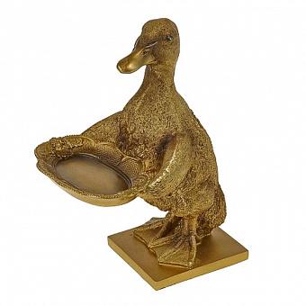 Подставка для мелочей Card Holder Duck Gold