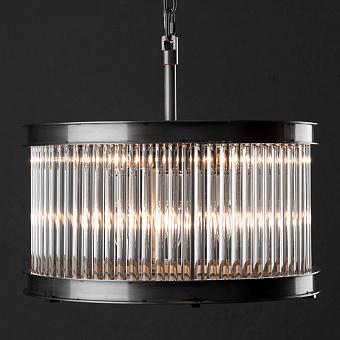 Люстра Rod Chandelier Small хрусталь и металл Clear Crystal and Natural Metal