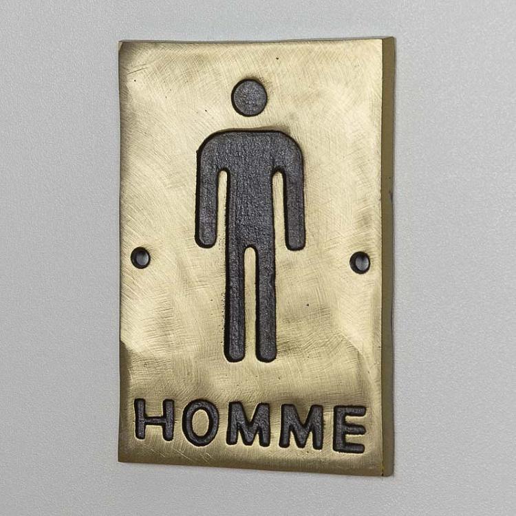 Набор табличек Мужской/женский туалет Sign Man And Woman
