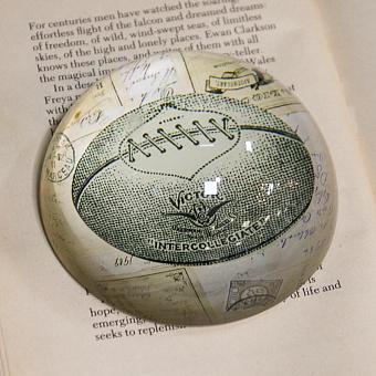 Пресс-папье Glass Paperweight Rugby Ball