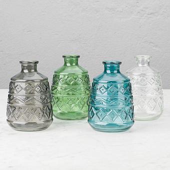 Набор из 4-х ваз Set Of 4 Glass Vases