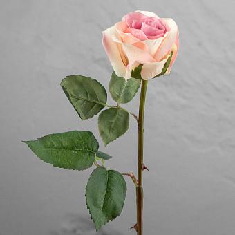 Искусственный цветок Verdi Rose Pale Lilac With Cream 58 cm