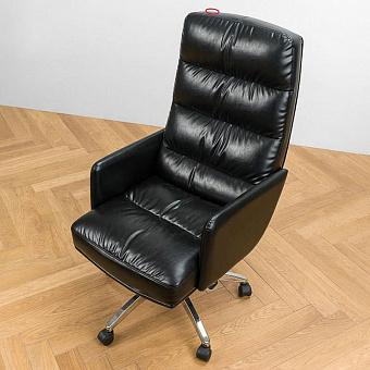 Кресло Manager Chair discount искусственная кожа Black