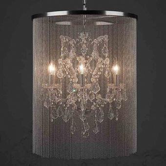 Люстра Chainmail Crystal Chandelier Small хрусталь и металл Clear Crystal and Natural Metal
