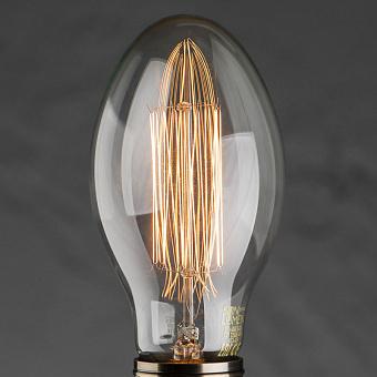 Лампа накаливания Edison Big Leaf Clear Scratch E27 60W