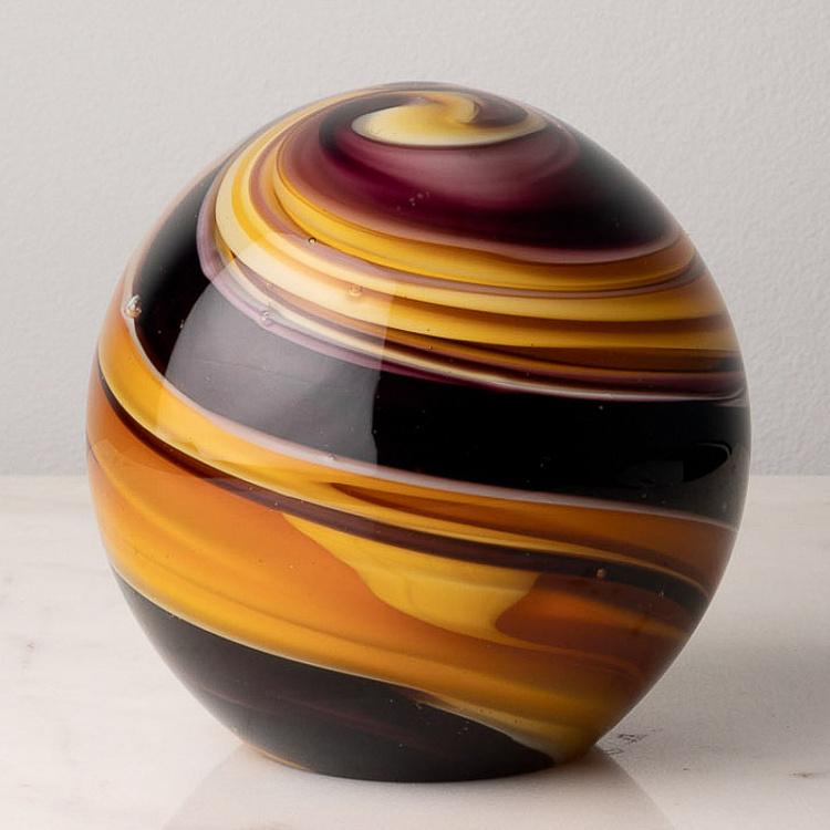 Glass Paperweight Cosmos
