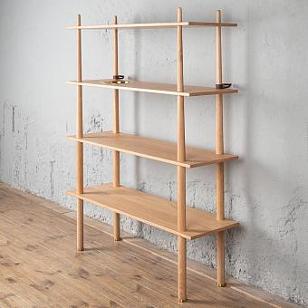 Stories Shelving With Brass Plate