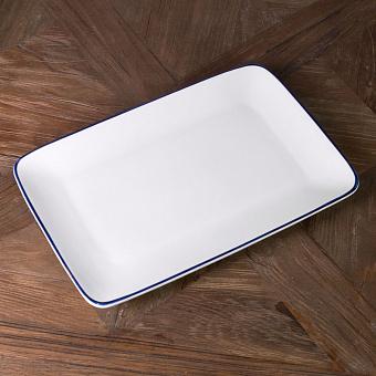 Тарелка Filo Blue Rectangle Platter