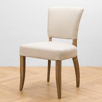 Стул Mami Dining Chair With Studs, Oak Sandwashed лён Linen Plain