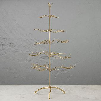 Каркас для развески Metal Twig Display Tree Gold 93 cm