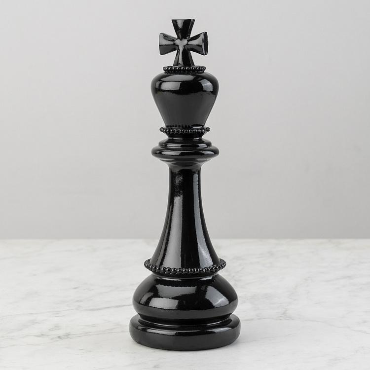 Chess King Shiny Black