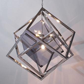 Подвесной светильник Cubis Pendant Large металл Shiny Steel