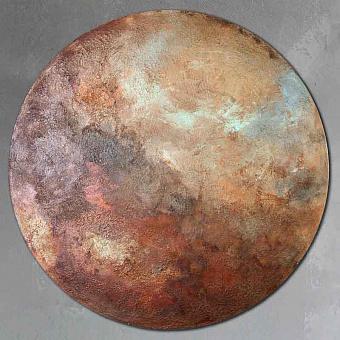 Картина маслом Mercury Round Painting