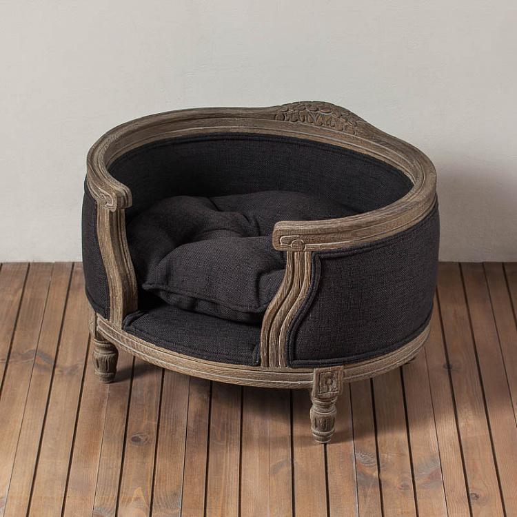 Тёмно-серый диван для собак/кошек Георг, S George Sofa Small, Anthracite Grey