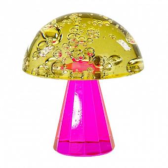 Статуэтка Decorative Mushroom Pink Yellow