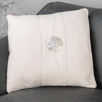 Декоративная подушка 76 Cushion лён Linen White