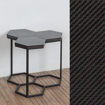 Прикроватный столик Molecule Side Table High карбон Carbon Fiber